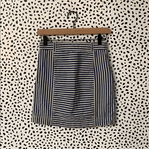 Madewell Dresses & Skirts - Madewell Broadway & Broome Striped Skirt